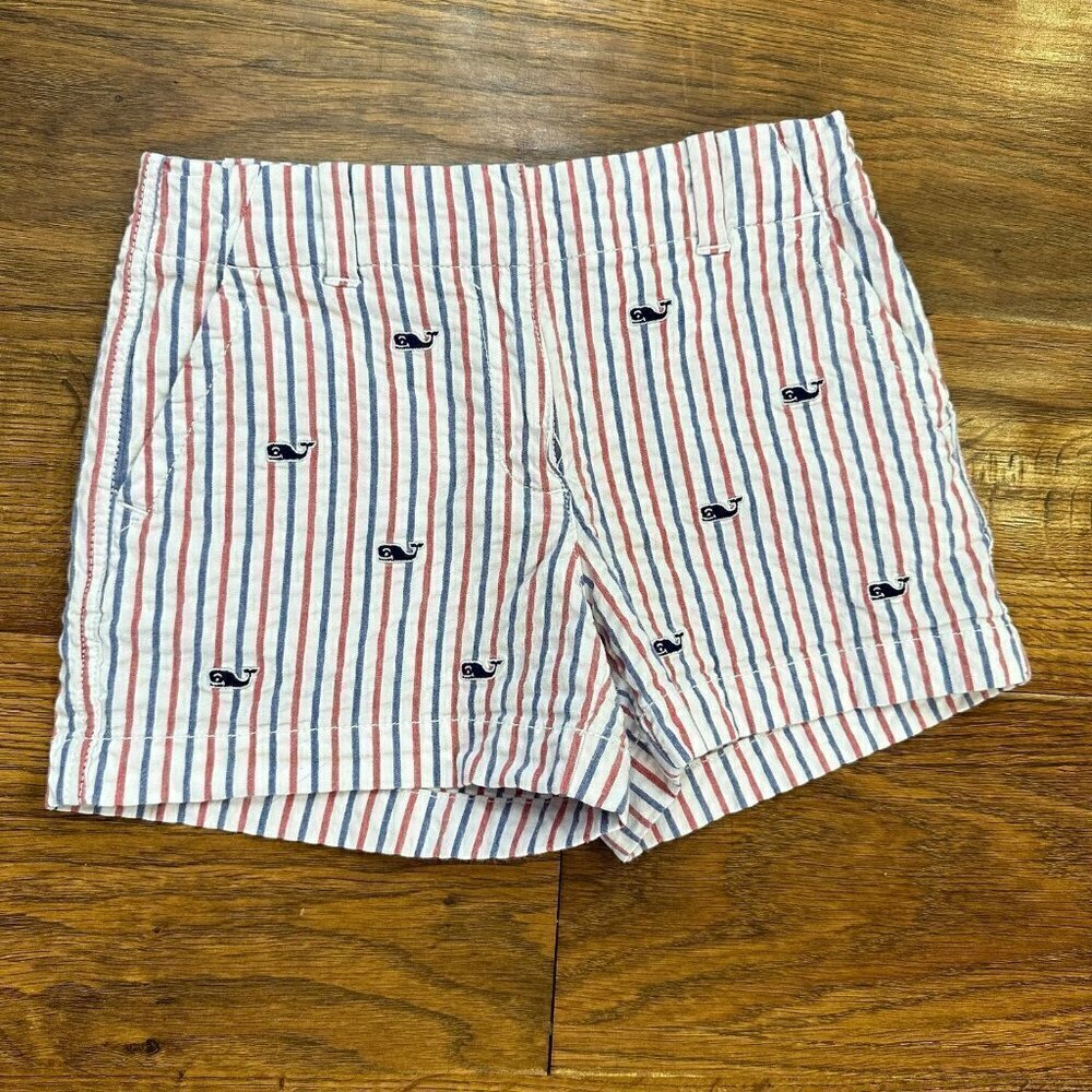 Vineyard Vines seersucker striped shorts